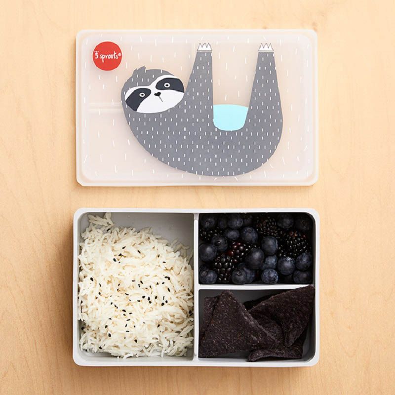 3 Sprouts - Silicone Bento Box - Sloth