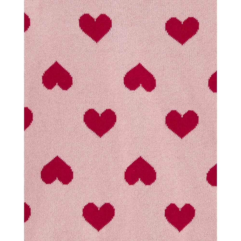 Carters - Girls Valentine's Day Heart Sweater - Pink