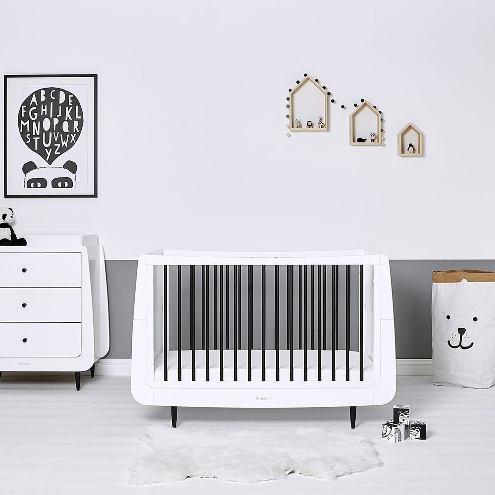 Snuz - SnuzKot Skandi Cot Bed Mono