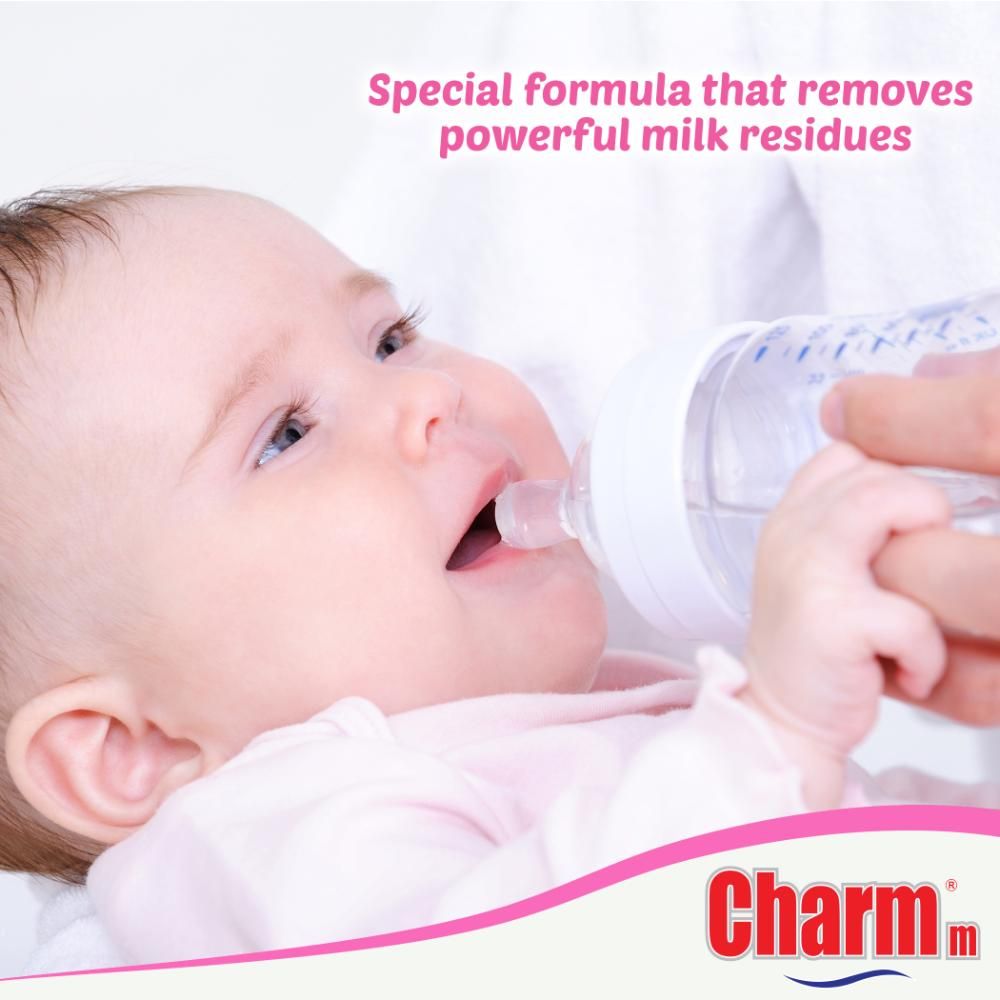 Charmm - Baby Bottle Cleanser - 1L - Pack of 3