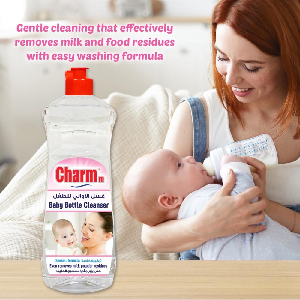 Charmm - Baby Bottle Cleanser - 1L - Pack of 3