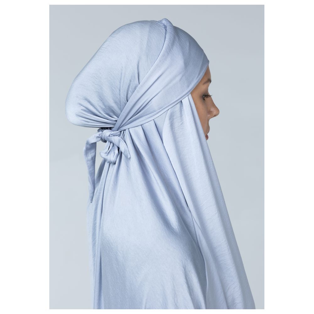 The Modest Company - French Jilbab Dress - Silver Grey