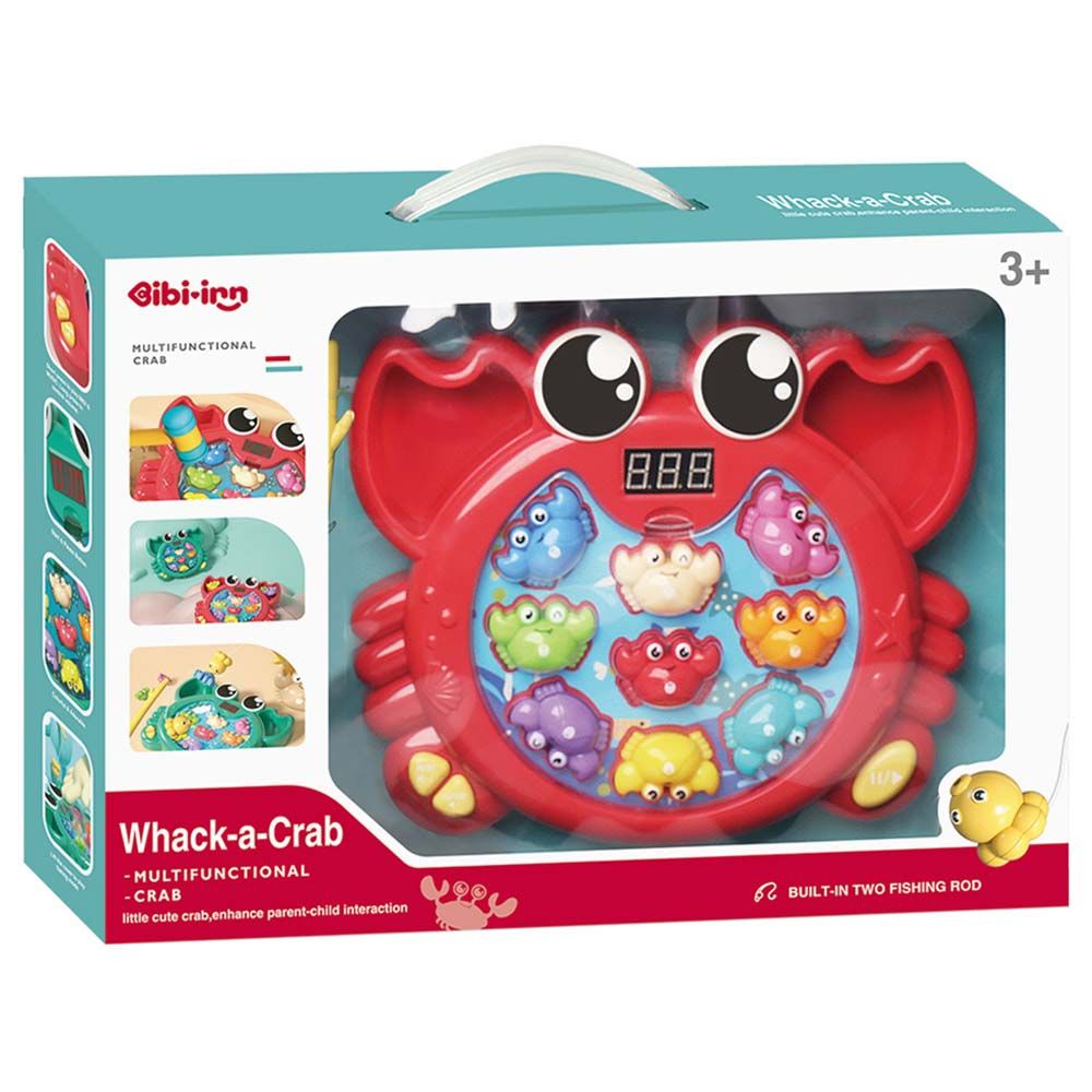 Stem - Whac-A-Crab Infant Toy - Red