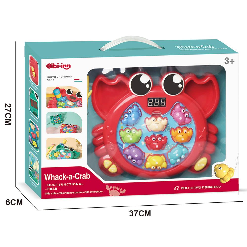 Stem - Whac-A-Crab Infant Toy - Red