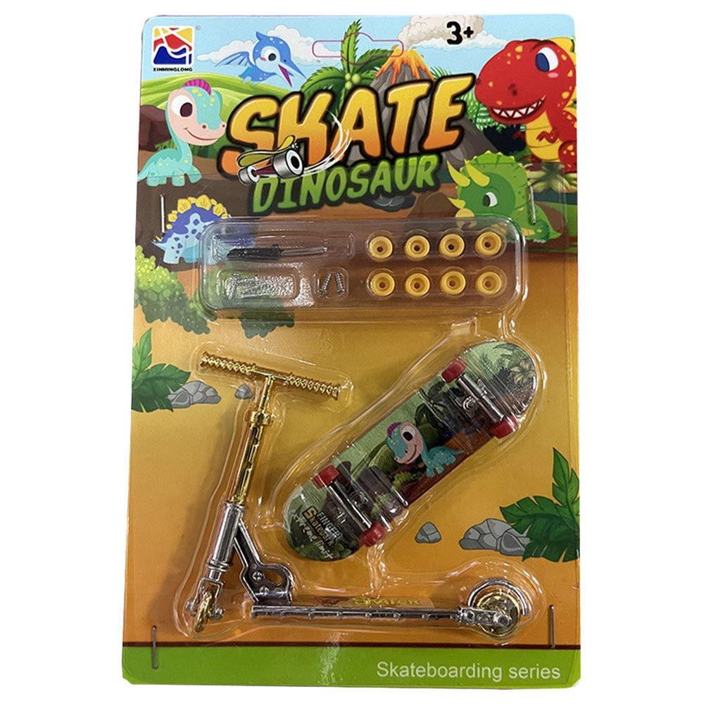 Stem - Skate Dinosaur Toy Set - Skateboarding Series