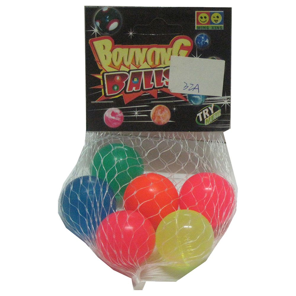 Stem - Try Me Elastic Bouncing Balls - 6pcs - Transparent