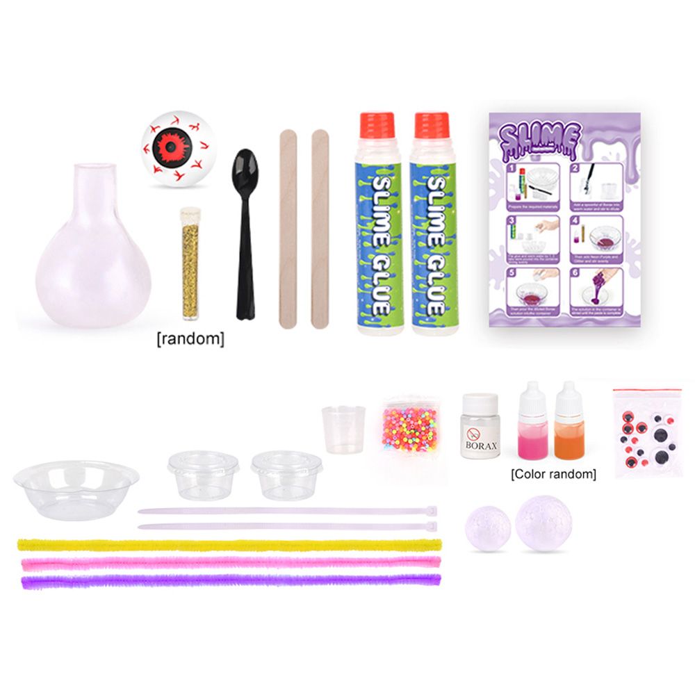 Stem - Slimelab Stretchy Balls Diy Monster Slime Kit