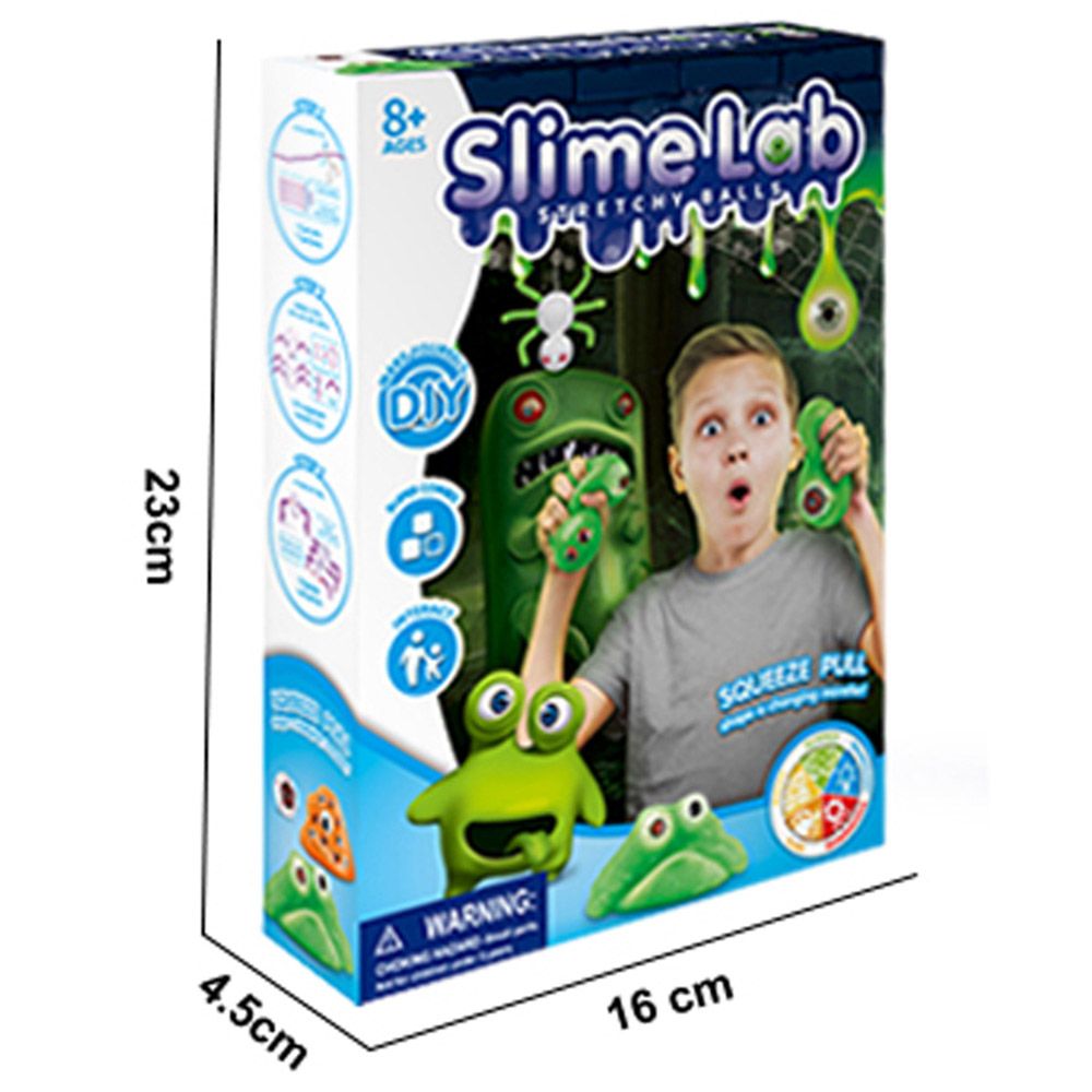 Stem - Slimelab Stretchy Balls Diy Monster Slime Kit