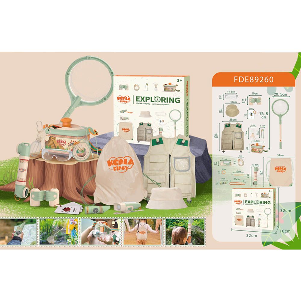 Stem - Junior Explorer Kit Adventure Suit - 14pcs