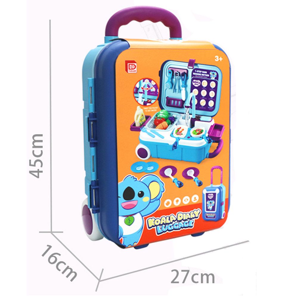 Stem - Fudaer's Safe And Engaging Playmate Wash Basin Luggage Kit