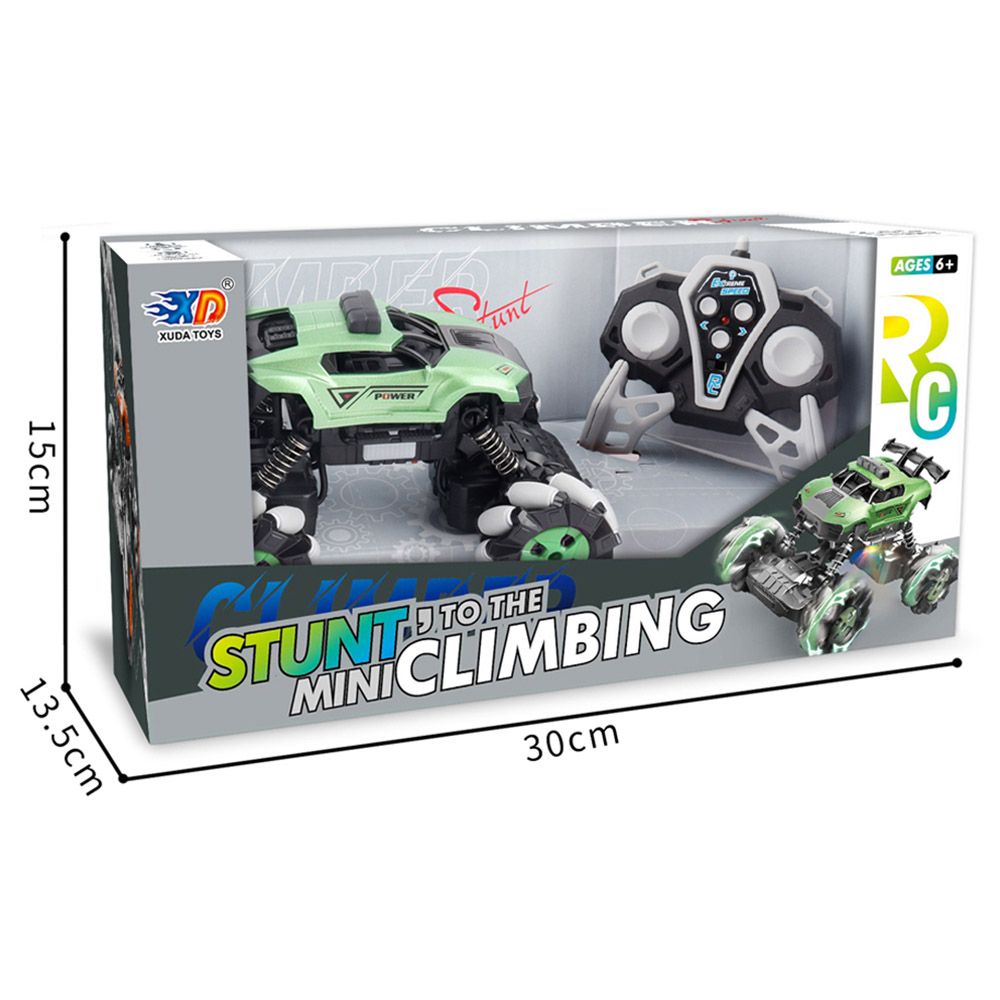 Stem - Stunt Mini Climbing Remote Control Car 1pc - 2.4G - Color May Vary