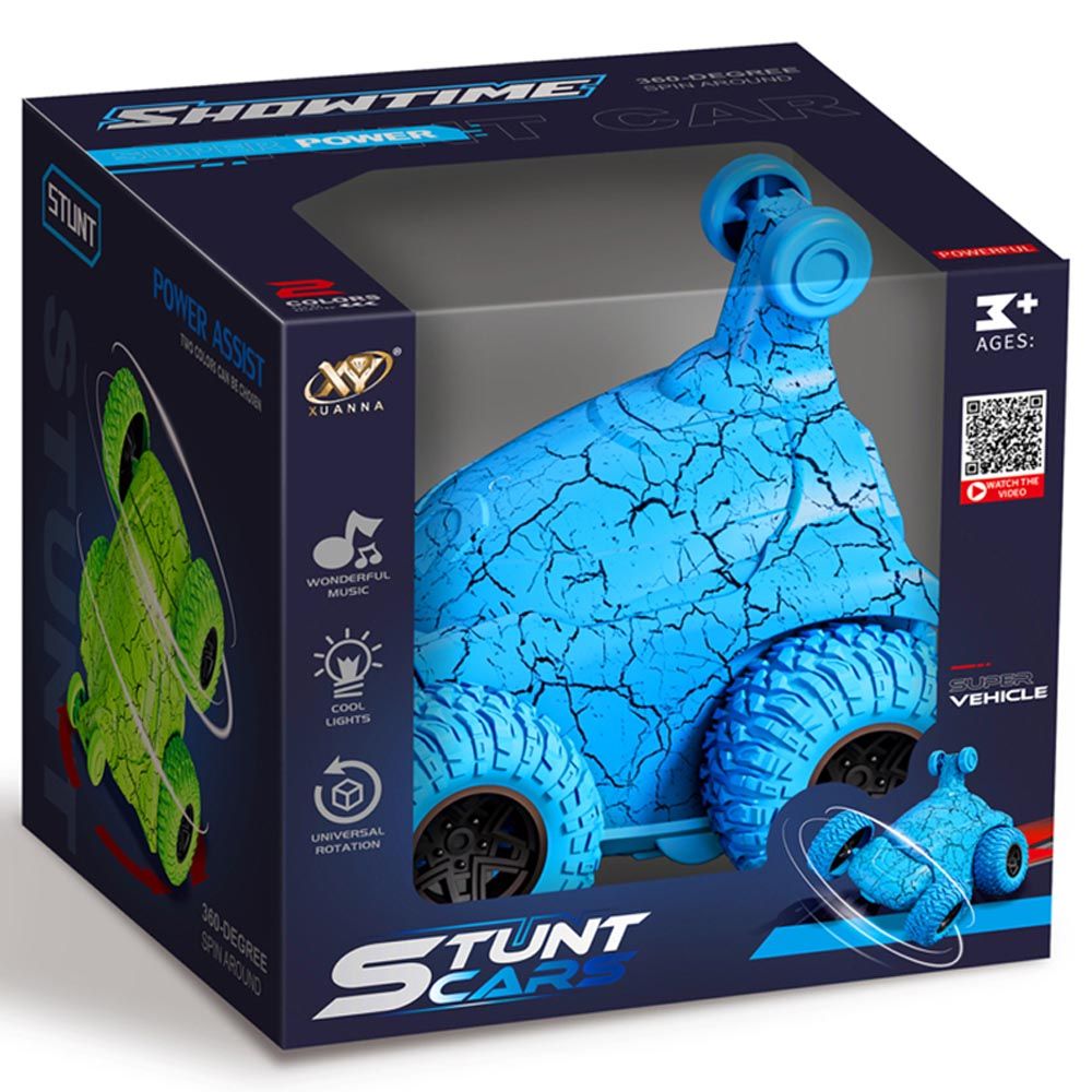 Stem - Stunt Car 1pc - Green/Blue - Color May Vary