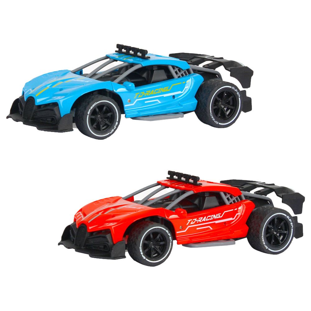 Stem - 1/18 4Ch Remote Control High-Speed Car With Gun 1pc - 2.4G - Color May Vary