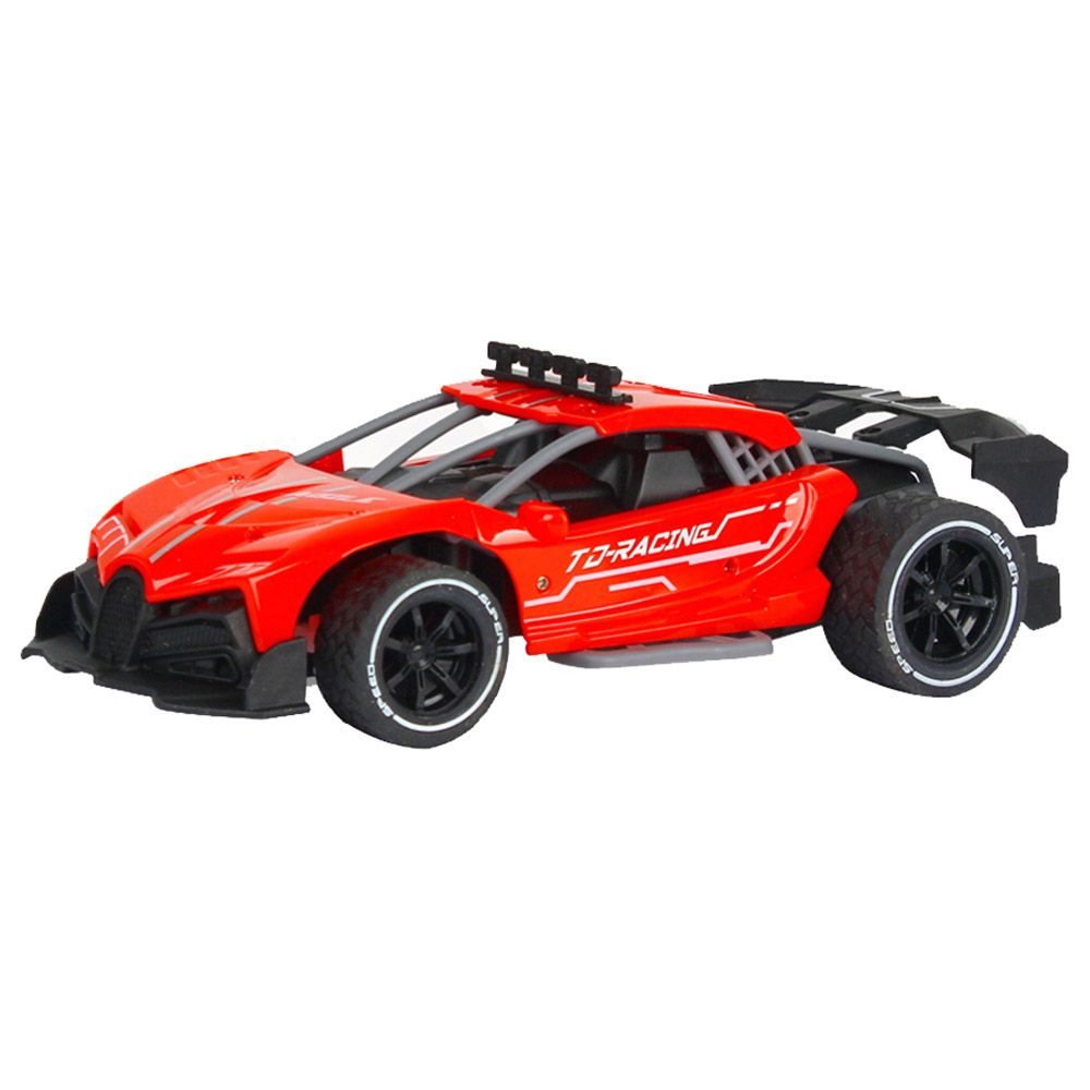 Stem - 1/18 4Ch Remote Control High-Speed Car With Gun 1pc - 2.4G - Color May Vary