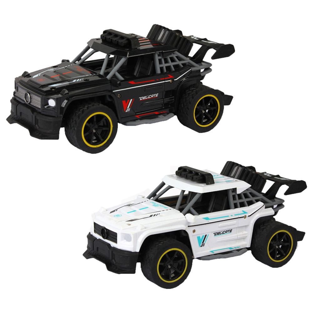 Stem - 1/18 4Ch Remote Control High-Speed Mercedes-Benz Big G Car With Gun 1pc - 2.4G - Color May Vary