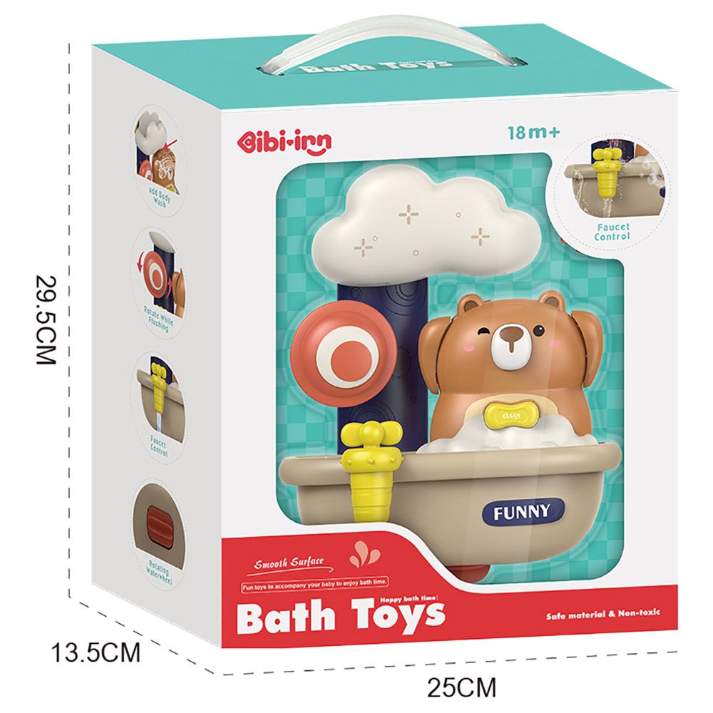 Stem - Infant Happy Bath Time Bear