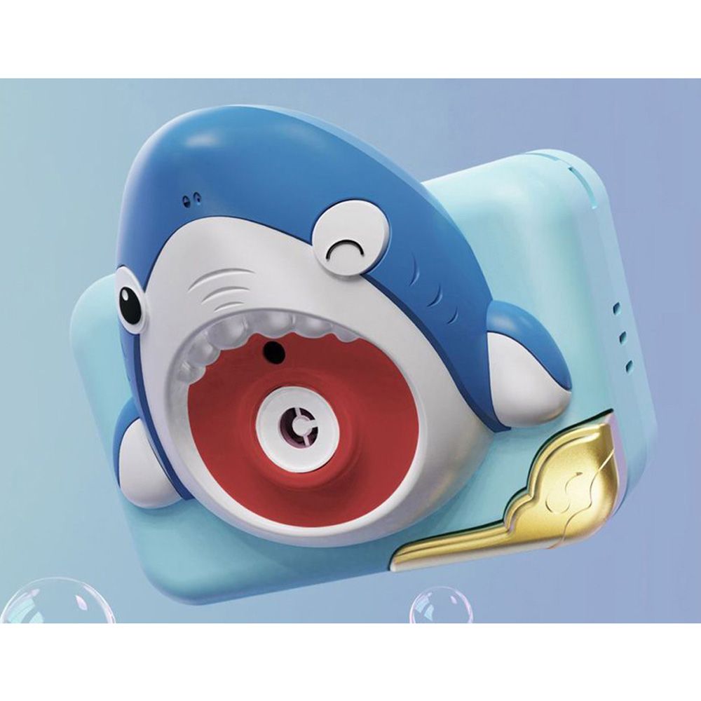 Stem - Shark Bubble Blowing Camera 1pc - Color May Vary