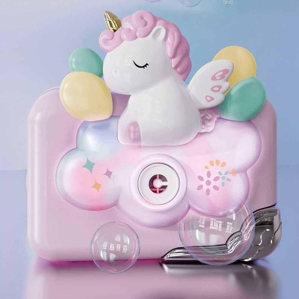 Stem - Unicorn Bubble Blowing Camera 1pc - Color May Vary