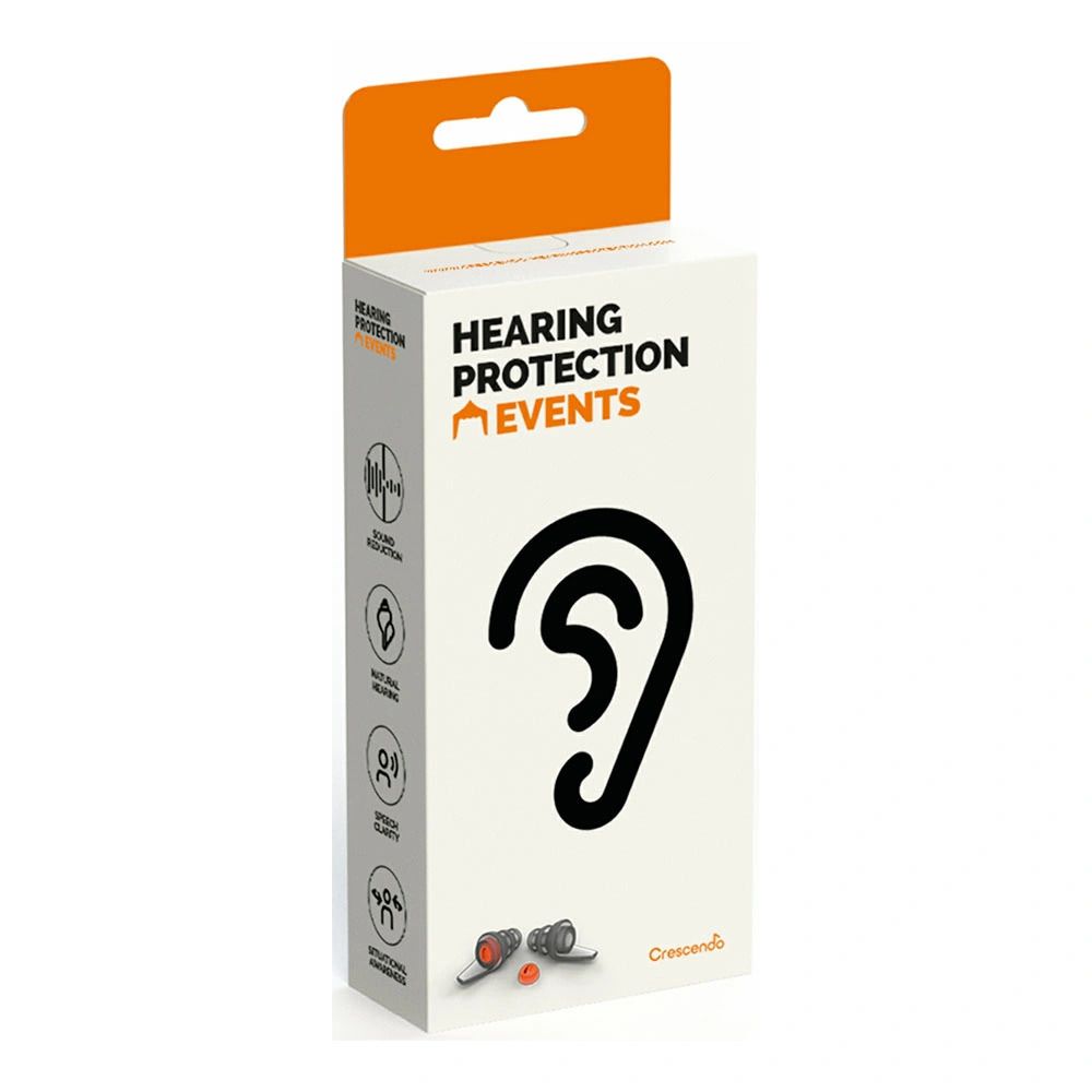 Crescendo - Events Eco Box Hearing Protection Ear Plugs - 2 Pcs