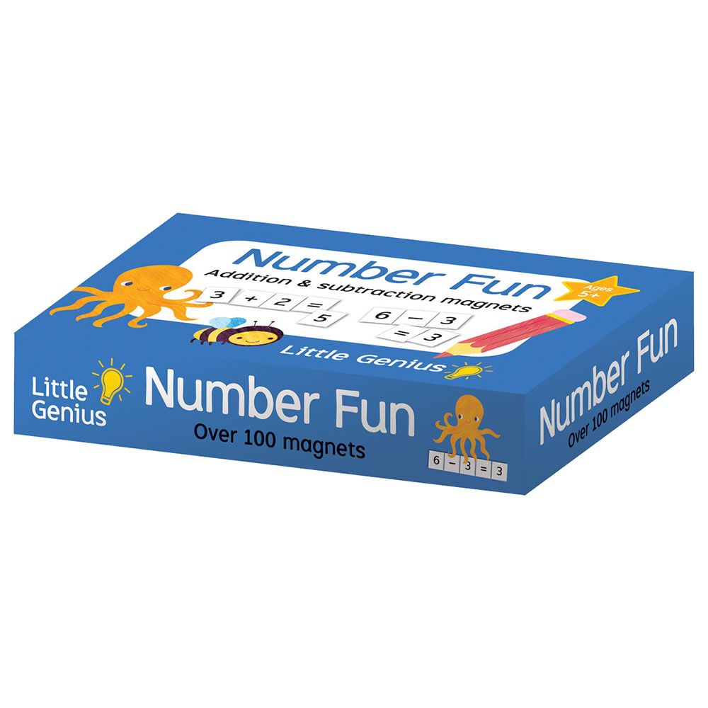 Little Genius Number Fun Magnetic Workbook