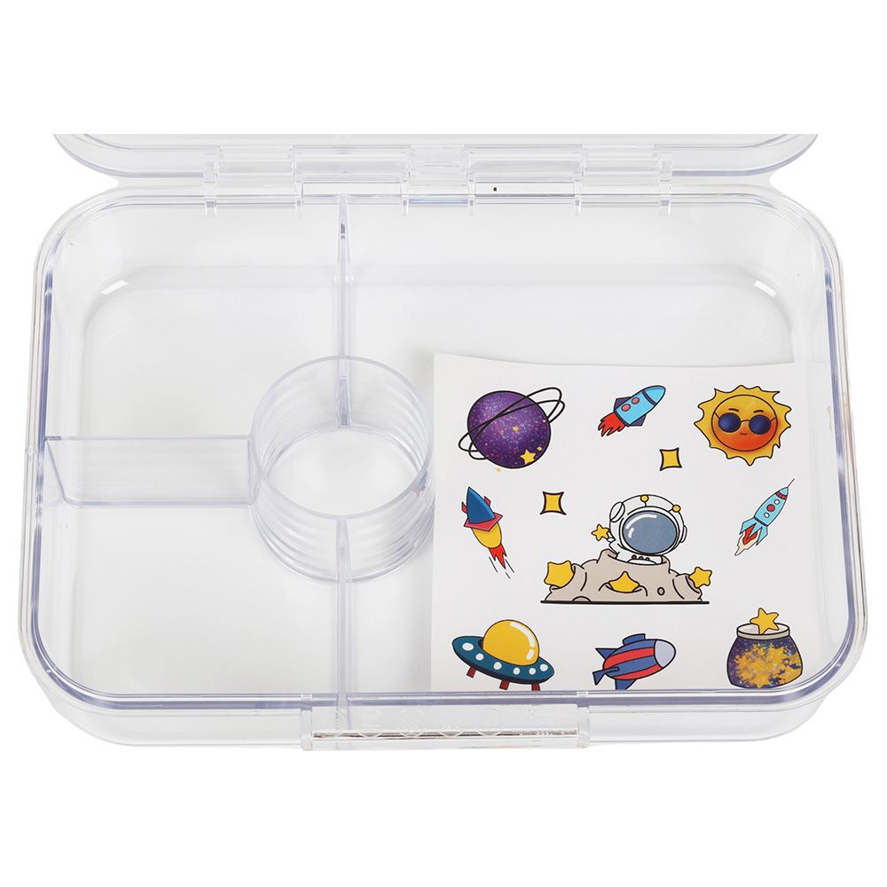 Little Angel - Kid's 4 Compartment Bento Lunch Box With - Space