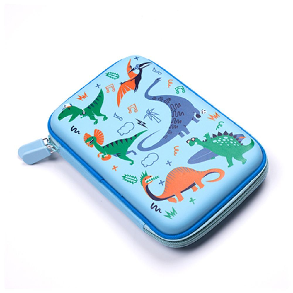 Bonjour - Pencil Case - Green Dino