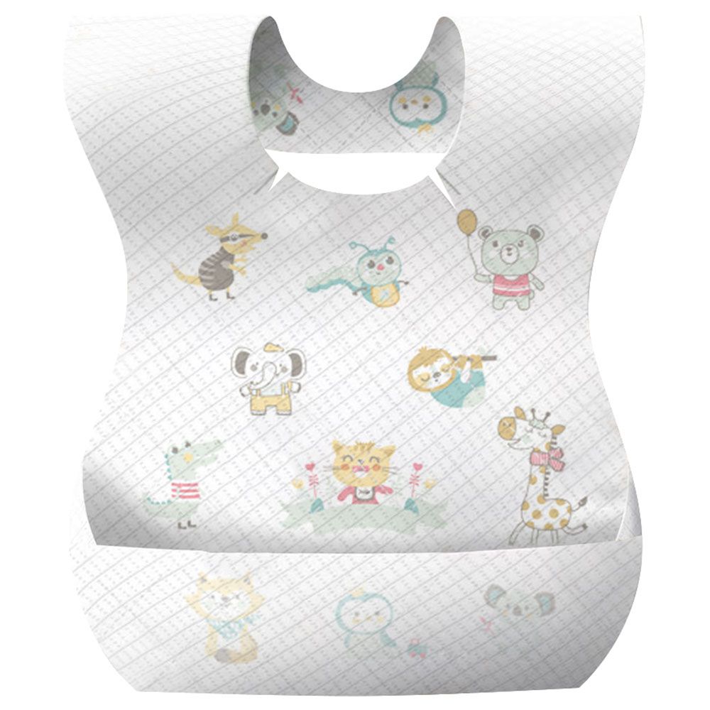 Star Babies - Disposable Bibs - 50pcs - Printed