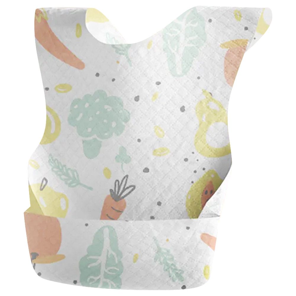 Star Babies - Disposable Bibs - 20pcs - Fruit Print