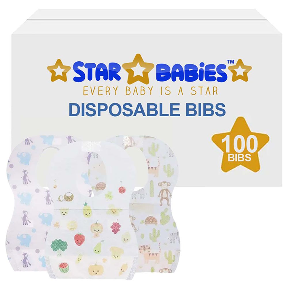 Star Babies - Disposable Bibs - 10pcs