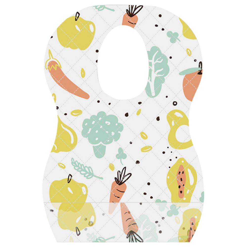 Star Babies - Disposable Bibs - Pack of 15 - Fruits Print