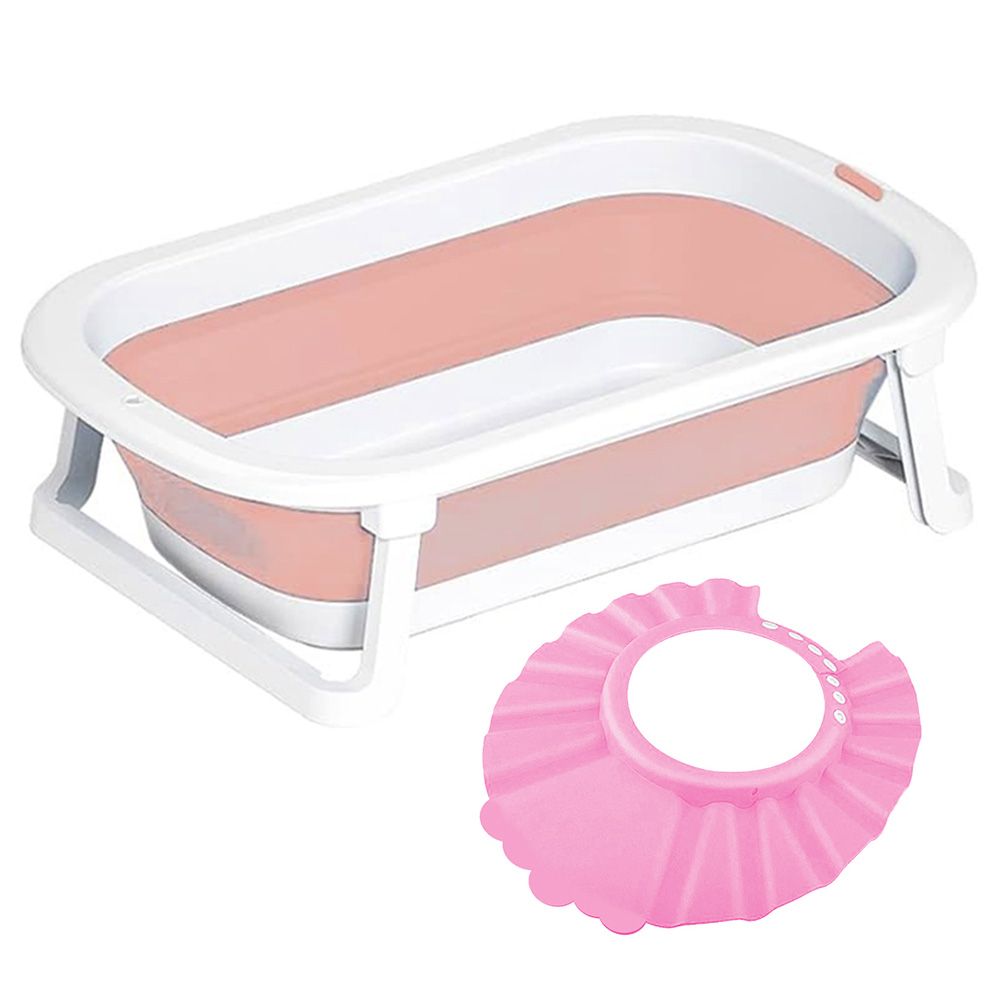 Star Babies - Foldable Bathtub w/ Shower Cap - Pink