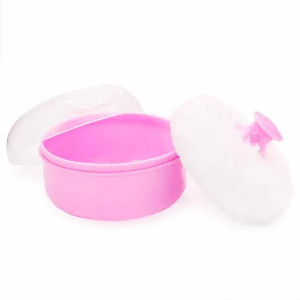 Star Babies - Kids Shower Cap w/ Powder Puff - 2pcs - Pink