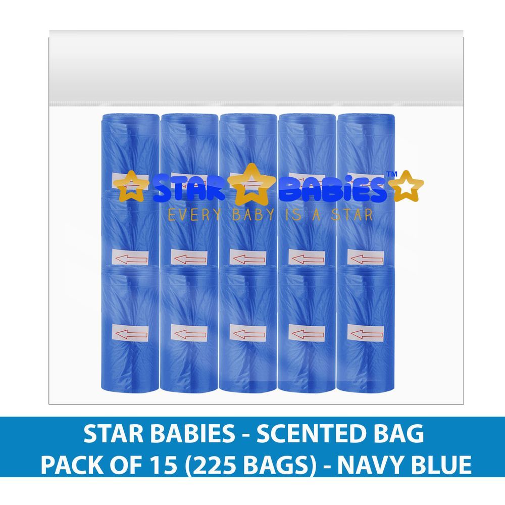 Star Babies - Scented Bag - 225pcs - Navy Blue