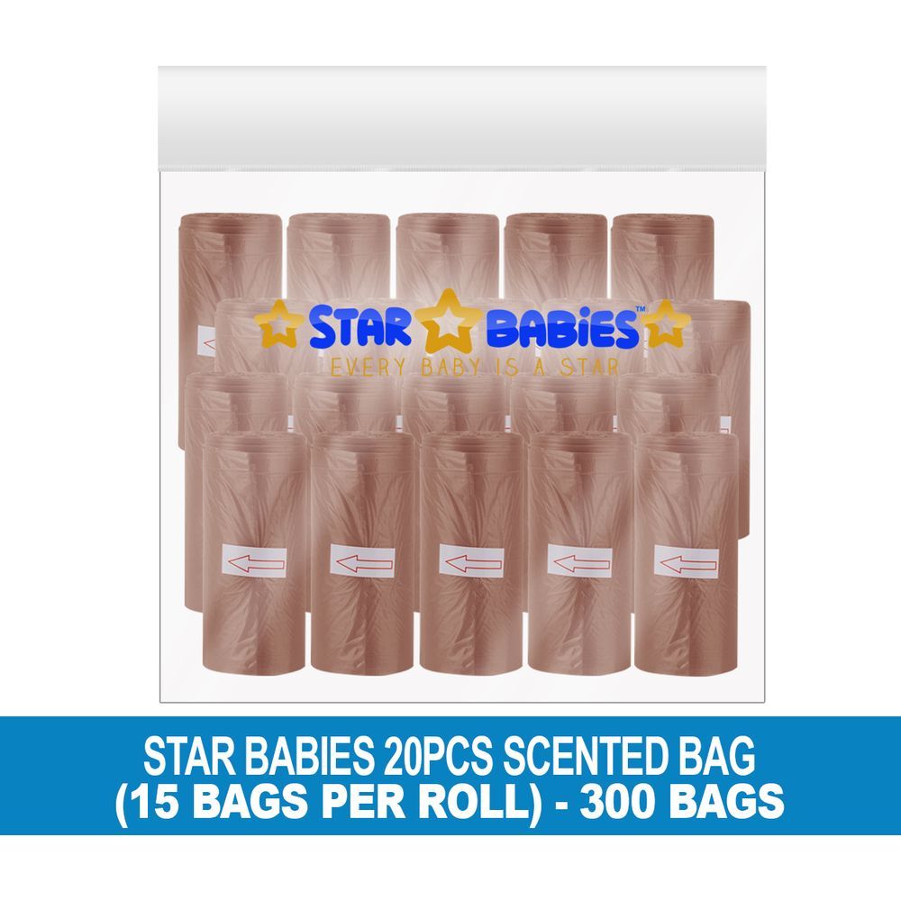 Star Babies - Scented Bag - 300pcs - Brown