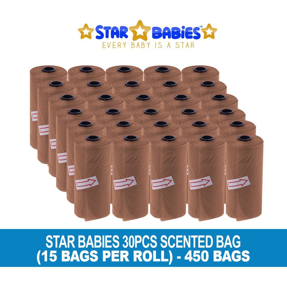 Star Babies - Scented Bag - 450pcs - Brown