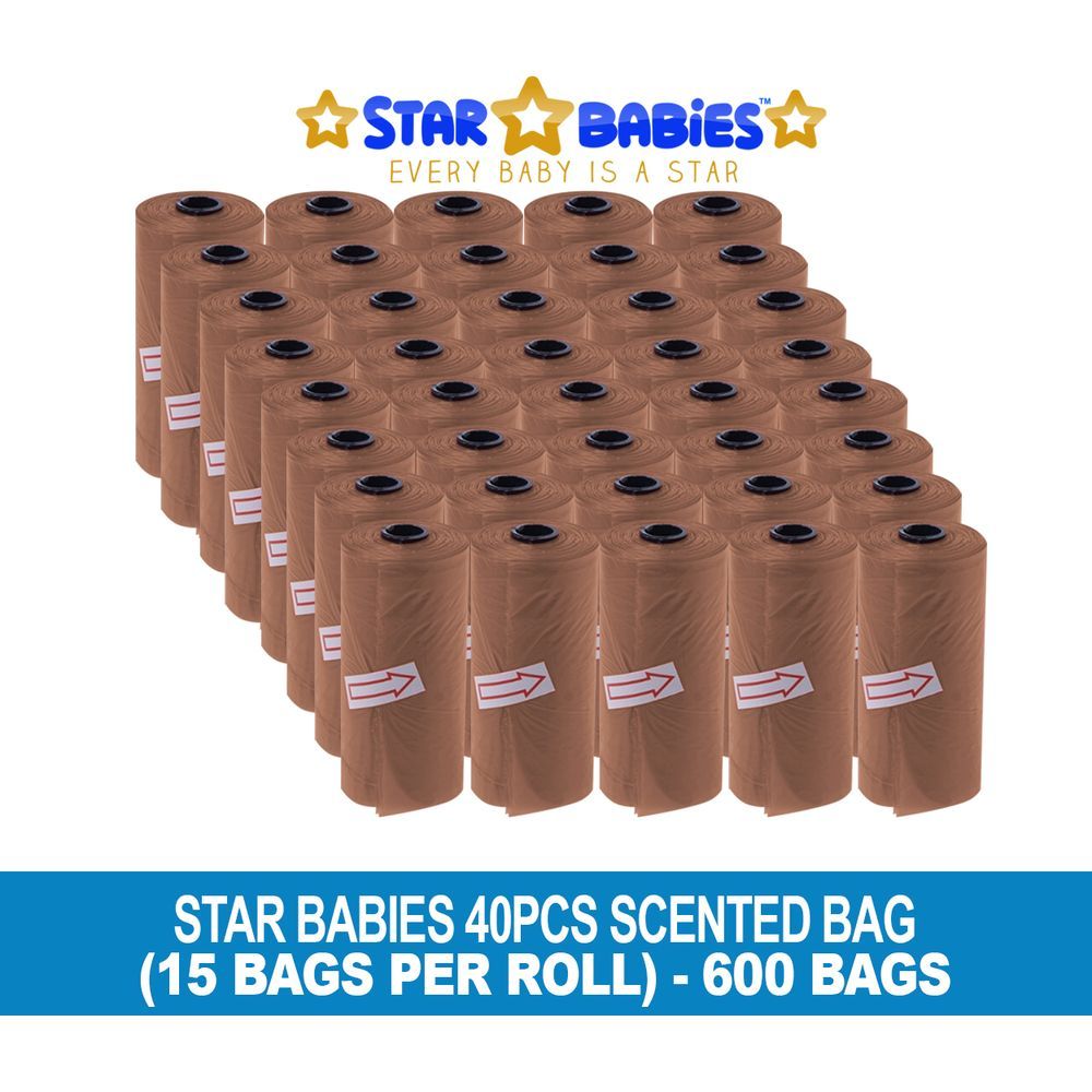 Star Babies - Scented Bag - 600pcs - Brown