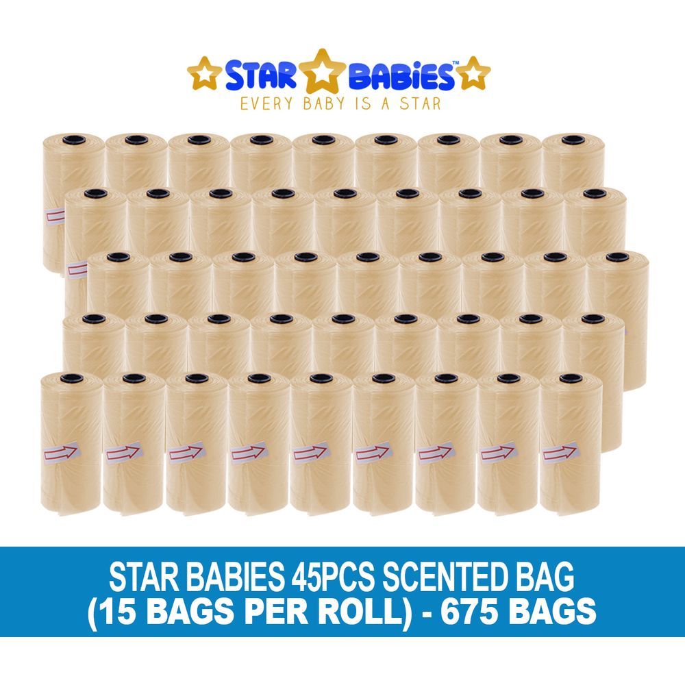 Star Babies - Scented Bag - 675pcs - Ivory