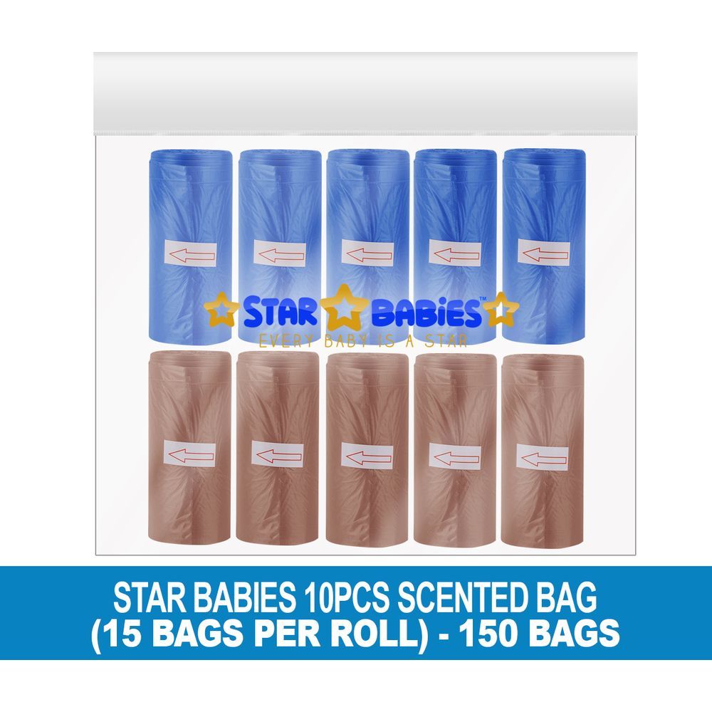 Star Babies - Scented Bag - 150pcs - Dark Blue/Brown