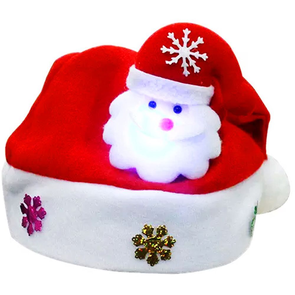 Star Babies - Christmas Hat w/ Light & Wooden Christmas Lantern - 2pcs