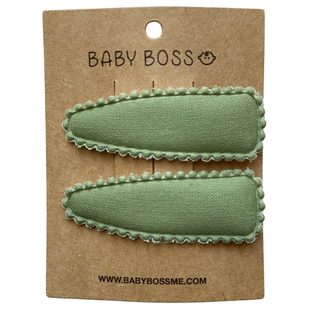 Baby Boss - Hair Clip - Green