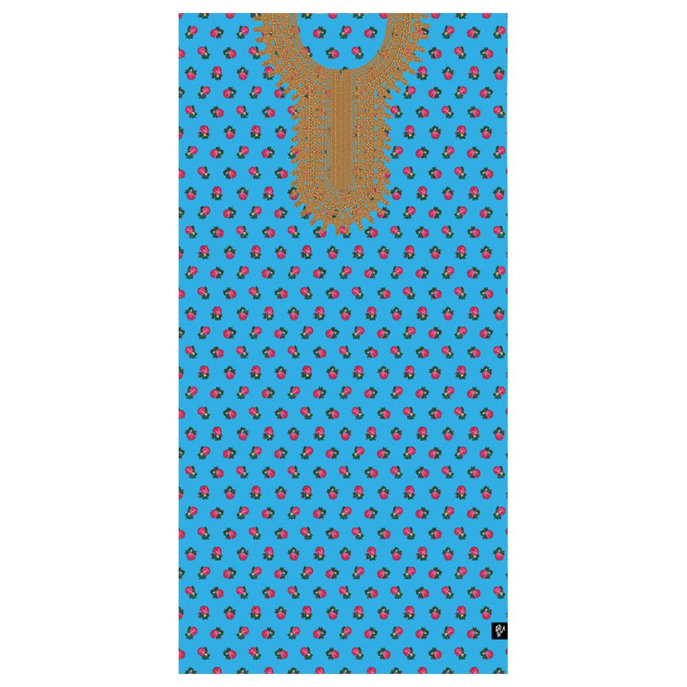 Bu Towel - Turathi Beach Towel - Blue - Large