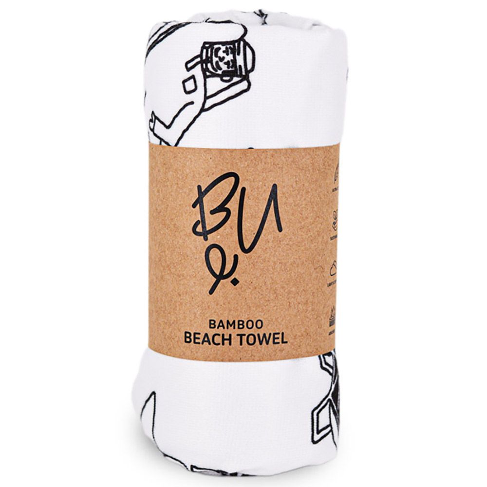 Bu Towel - UAE In The Sun Beach Towel - Extra Large