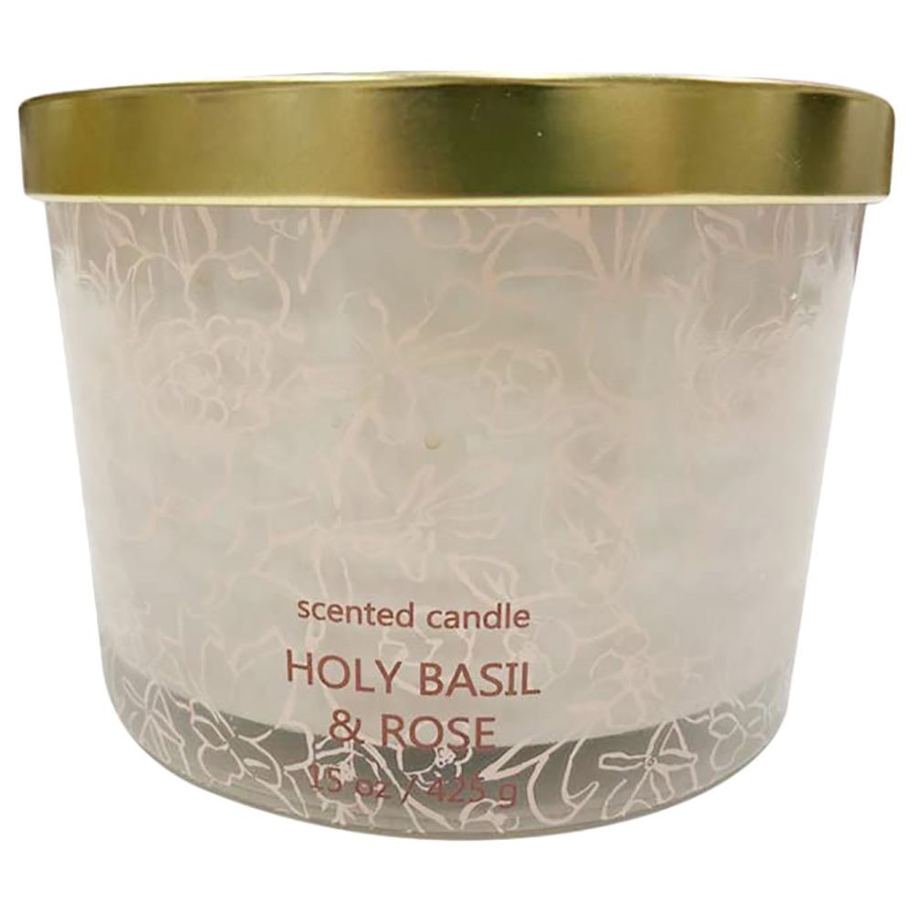 BYFT - Hero Jar Scented Candle - Holy Basil/Rose