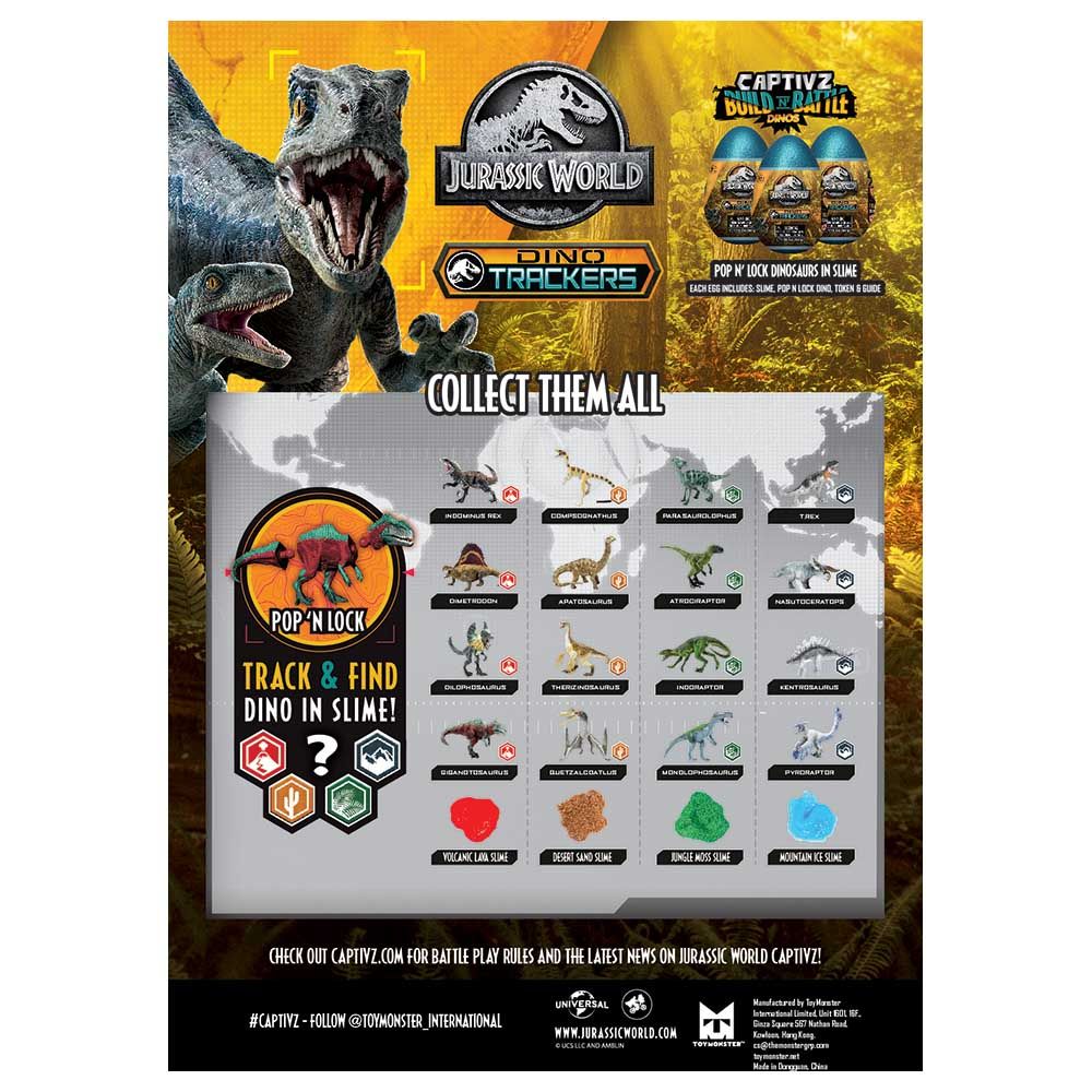 Jurassic World - Jurassic Captivz Dino Tracker 1pc  - Style May Vary