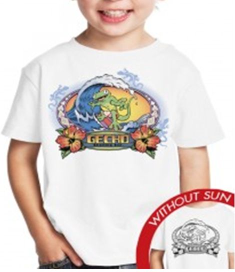 Surf Gecko T-Shirt - White