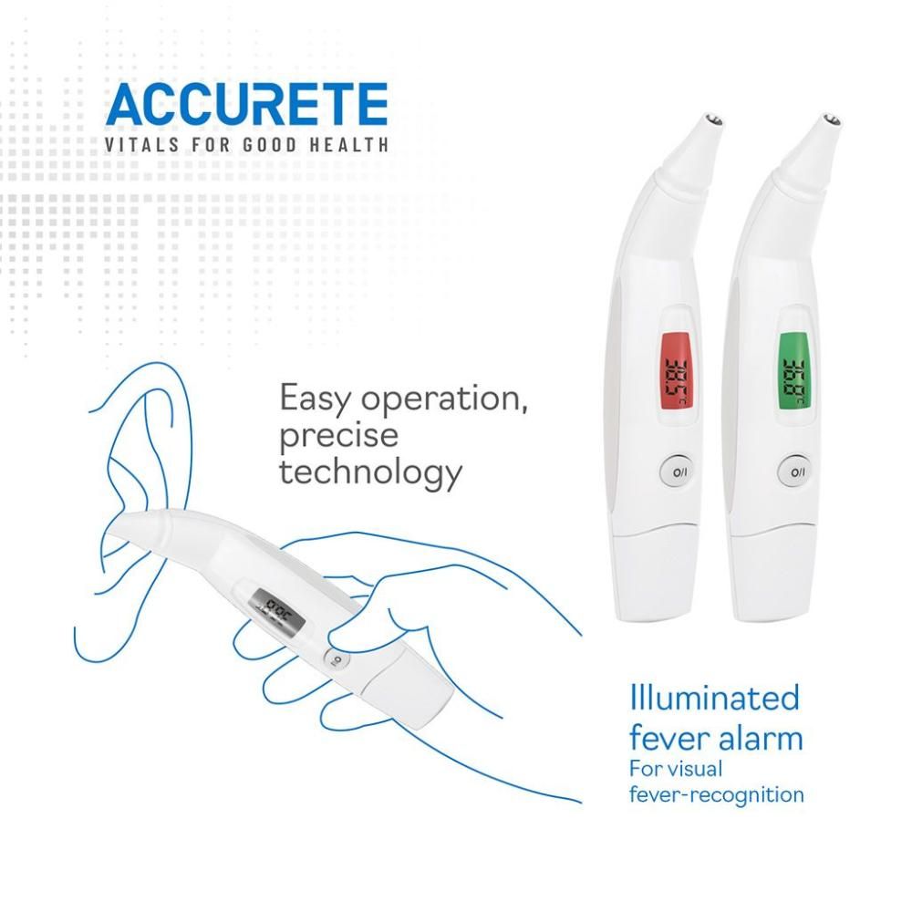 Accurete - Digital Ear Thermometer T100 - White