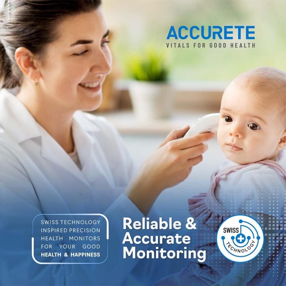 Accurete - Digital Ear Thermometer T100 - White