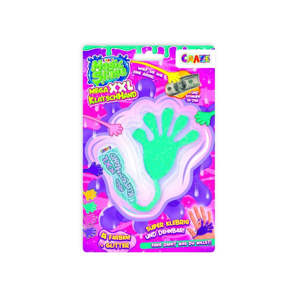 Craze - Magic Slime Mega XXL - Klatschhand/Sticky Hand - Color May Vary