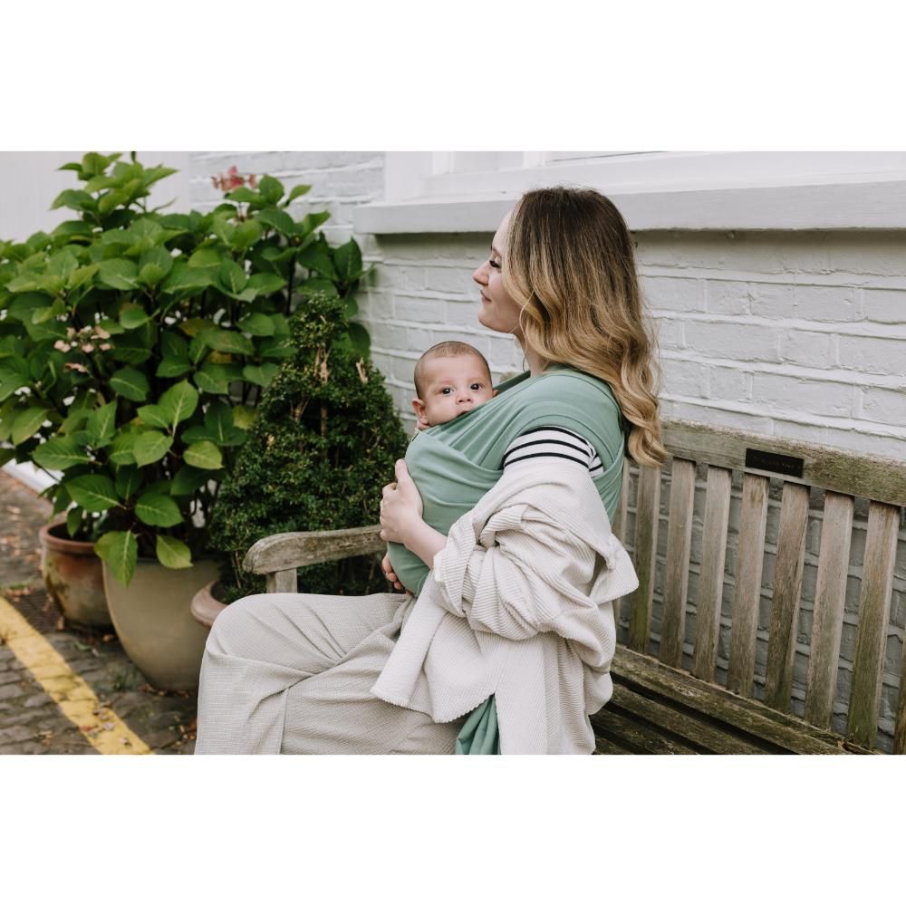 Boba - Classic Baby Wrap - Sage Green