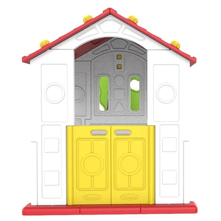 Factual Toys - Big Playhouse With Swing Slide And Table Set